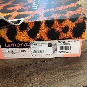 Lemonade Jelly Platform Heels NIB
